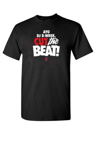 Wild'n Out! DJ D-Wrek...Cut The Bea!t T-Shirt (Black)